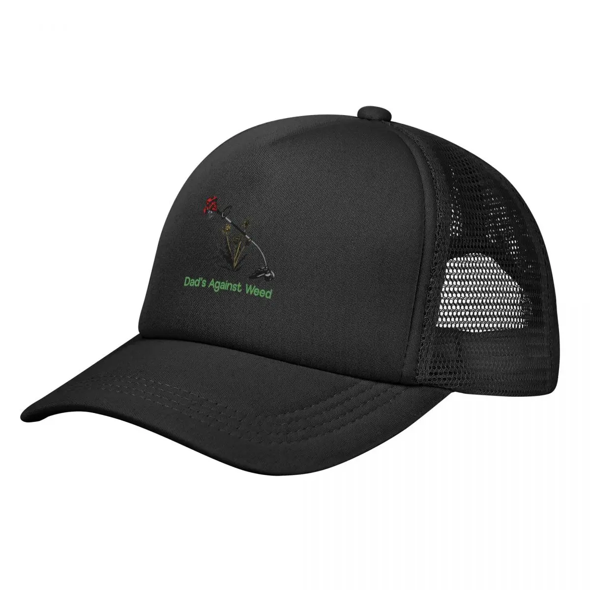 

Dad's Against Weed Funny Gardening Lawn Mowing Fathers Baseball Cap Dropshipping New In The Hat Hats Woman Men's