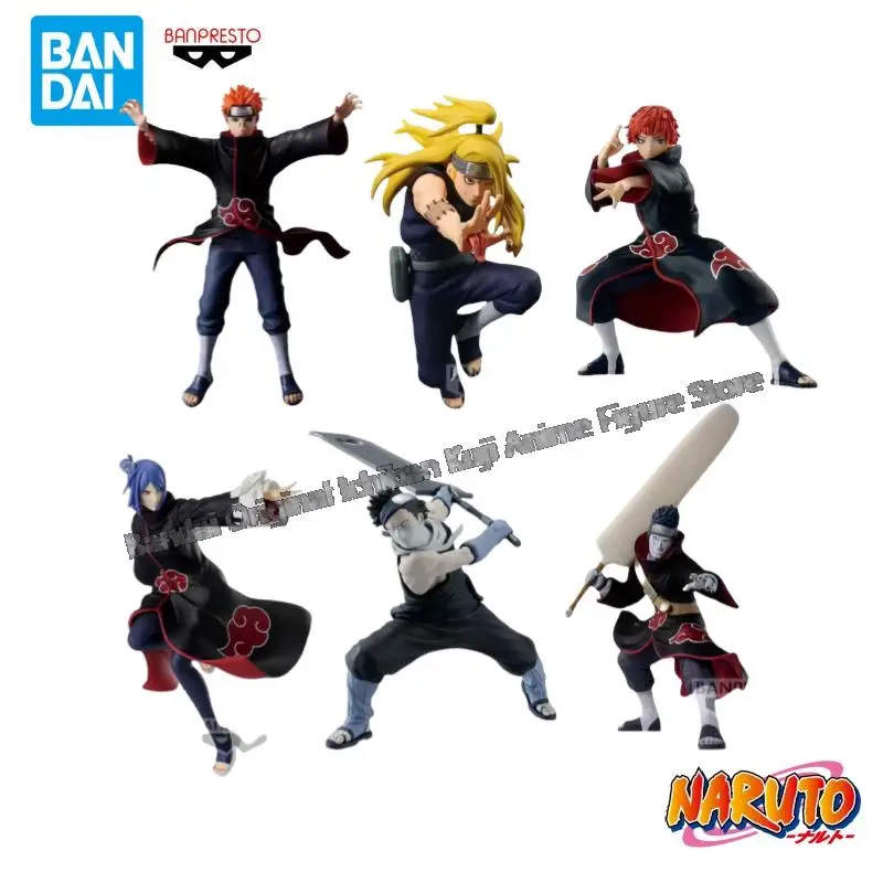 

In Stock Bandai Model Doll Brand New Boxed Naruto Pain Deidara Momochi Zabuza Hoshigaki Kisame Konan Sasori Anime Characters