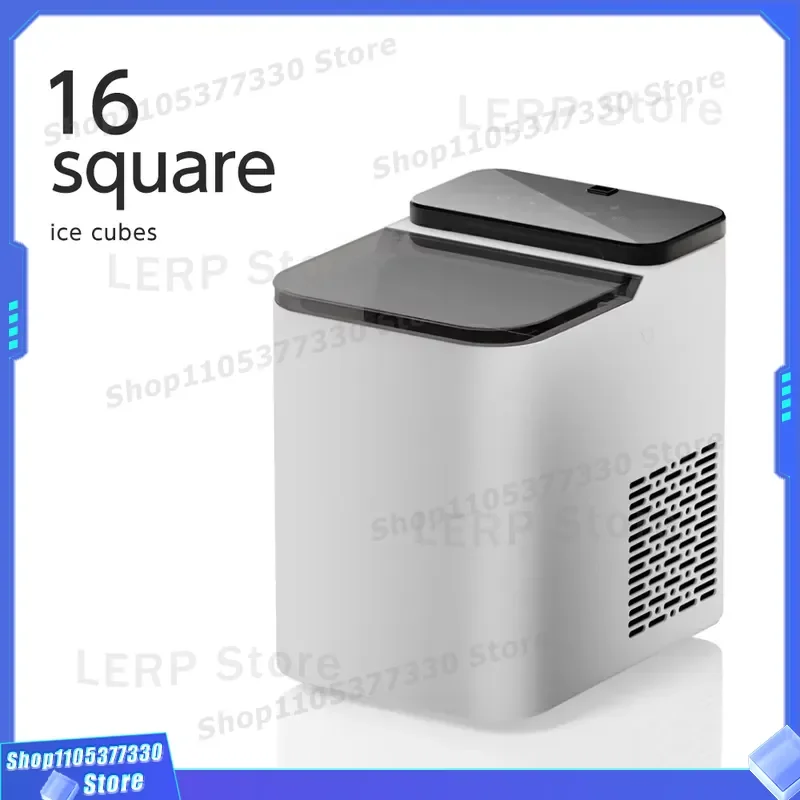 Electric Plastic Portable Cube Ice Maker Touchpad Control 11-15 Minute Cycle Grade 1 Energy Efficient Use