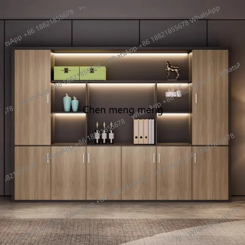 

Modern office archival glass bookcase Storage locker office organizer cabinets for living room filing cabinets office storages