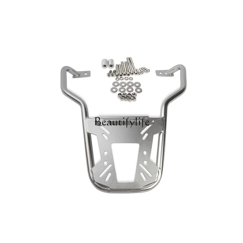 

Motorcycle modified DL650XT tail frame, luggage rack, right side box bracket