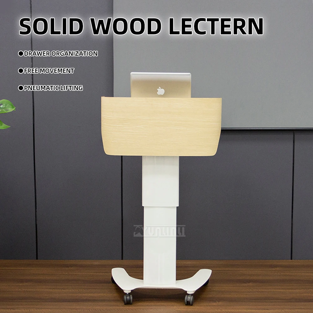 

Solid Wood Lectern, Classroom Welcome Desk, Speaker's Reception Desk, Mobile Elevating Speaker's Podium