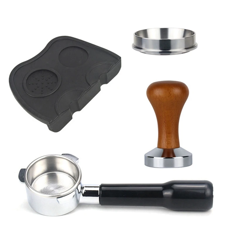 

AT14 Coffee Bottomless Portafilter For Breville 8 Series Filter 54MM Filter Coffee Tamper Espresso Coffee Accessories