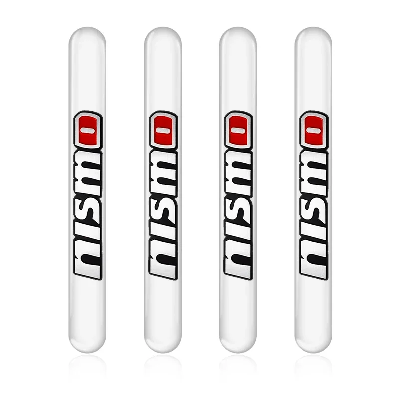 4 قطعة باب السيارة شريط شفاف مرآة الرؤية الخلفية المضادة للتصادم حماية قطاع لنيسمو نيسان تيدا Teana أفق Juke X-trail #2