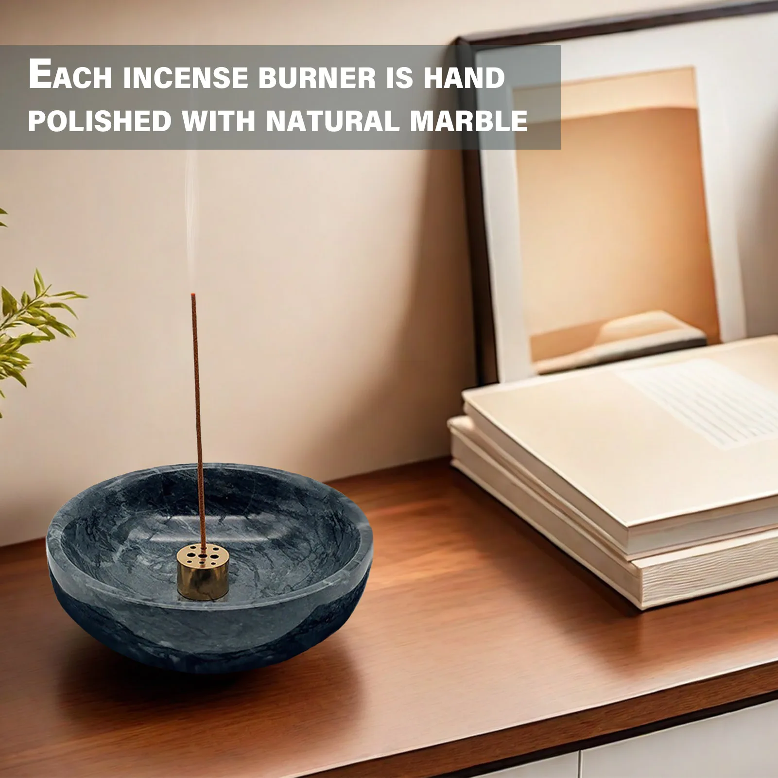 Household Backflow Incense Holder Elegant Censer Indoor Incense Holder for Eid Muslim Home Party Decoration