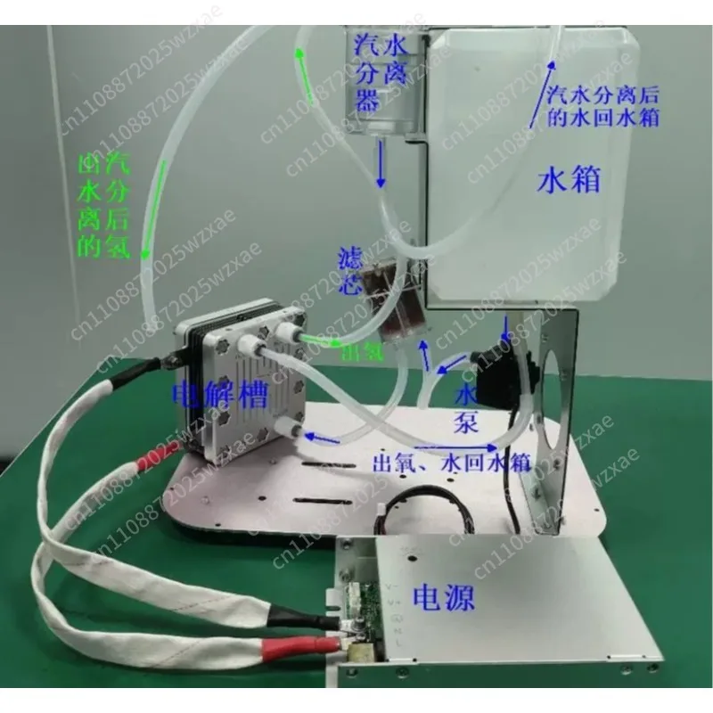 HB4E10-1PDX 100ML/MIN hydrogen enrichment machinePEM electrolyzer, hydrogen production machine, physical mixing, hydrogen 1.0MPA