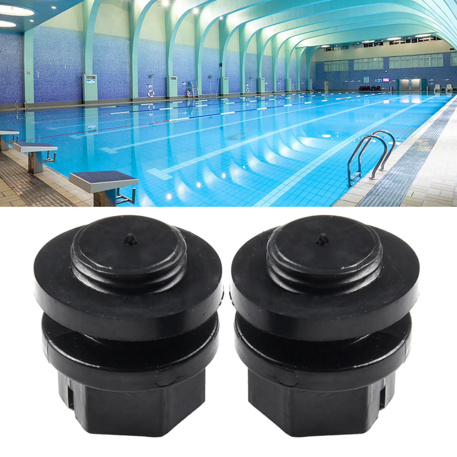 2x Ring For Hayward Pool Cleaner Pumps & for power-flo for lx Pump Series Pool Pump Pipe With Gasket For Swimming Pool New