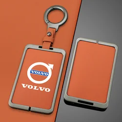 Car Smart NFC Card Key Case Cover Key Bag Shell Holder Protector Fob For Volvo EM90 EX30 2024 Polestar Auto Interior Accessories