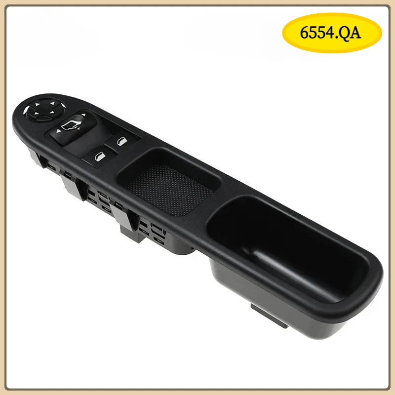 

6554.QA 6554QA Электрический переключатель окон, подъемное стекло + складная кнопка в стиле ретро 9654859677 для Peugeot 207 207SW 207CC