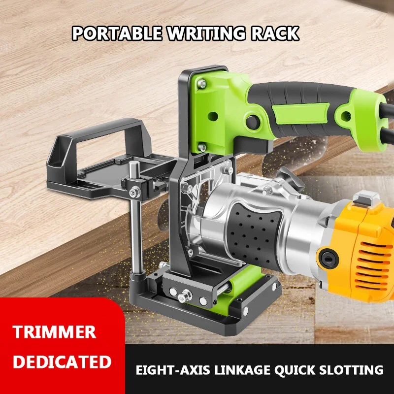 NF 2 in 1 Woodworking Slotted Bracket Invisible Fastener Punch Locator Linear Track DIY Woodworking Tools