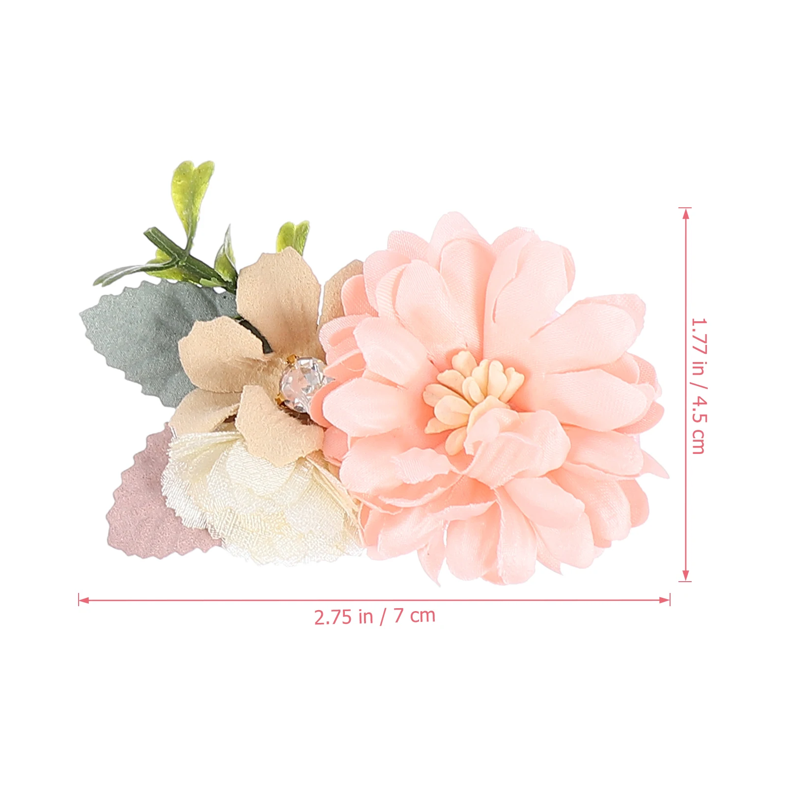 

Shaped Flower Toddler Kids Women Hair Accessories For Women Fresh Flowers Barrette Adjustable Clips Accessories Hairpins Styling