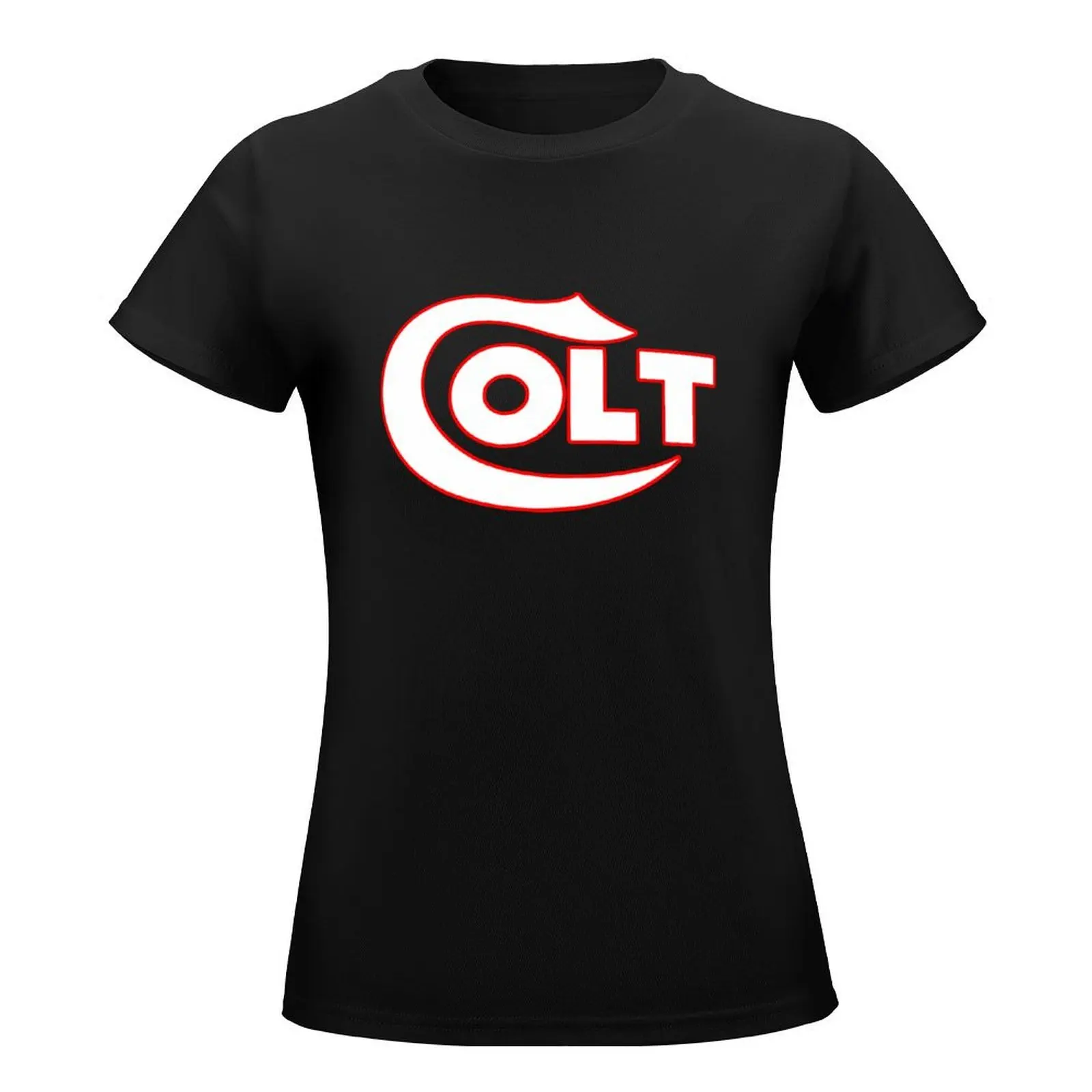 Colt Firearms T-Shirt vintage customs design your own Blouse black t shirts for Women