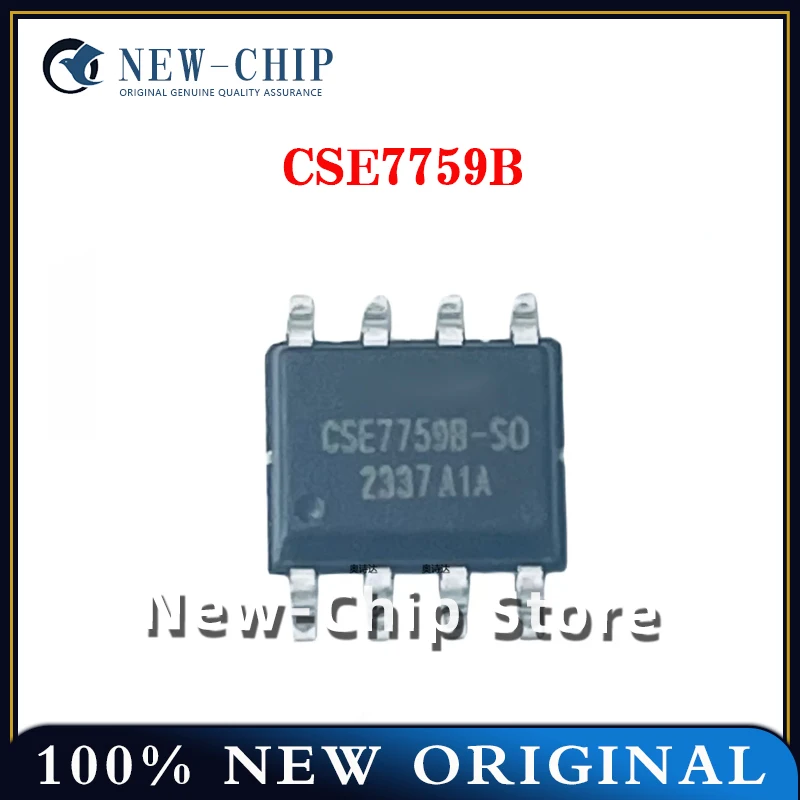 Chip de medição multifuncional de fase única, CSE7759B SOP-8, novo e original, 5 peças a 100 peças por lote