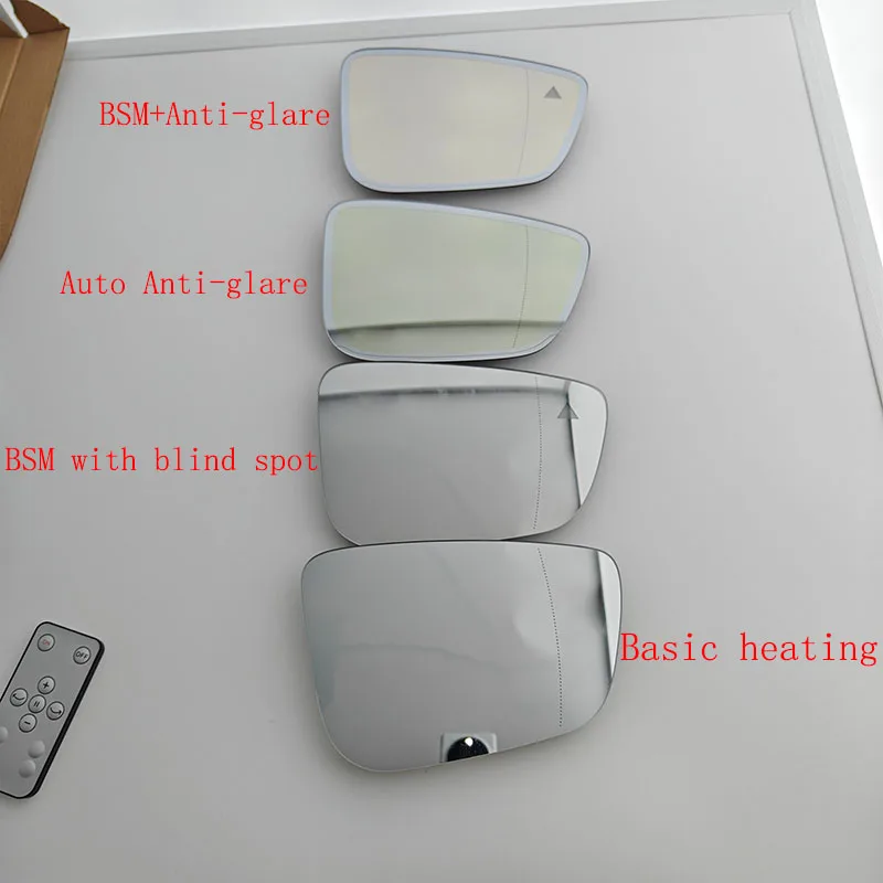 

Suitable for replacing rearview mirror lenses of BMW 5 Series G30 G31 G38 F90 Heated Auto Dimming BSM Mirror Glass 51167407159