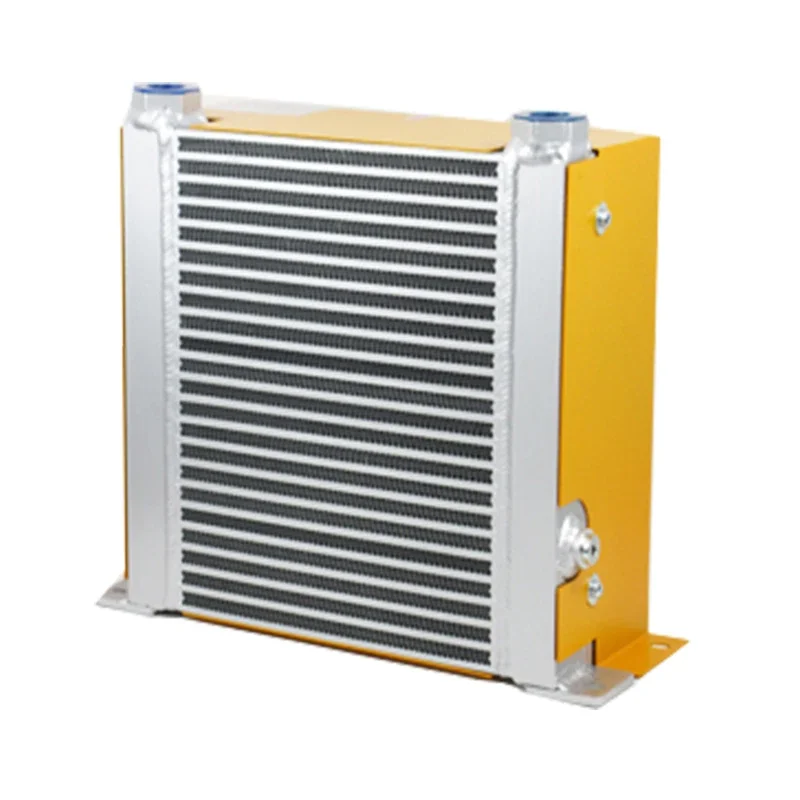 1pc Hydraulic Air Cooler 24V/12V/220V/380V Truck-Mounted Crane Modified Fuel Tank Cooling Cooler Air-Cooled Oil Radia