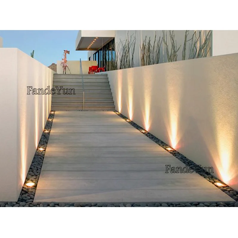 Imagem -05 - Outdoor Led Underground Light Impermeável Floor Lamp Ground Spot Landscape Garden Path Enterrado Quintal Ip67 10w 12w 15w 18w 220v dc 12v