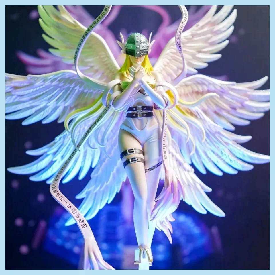 

Tyrannosaurus Studio Digimon Digital Monster Angewomon Resin Model Figure Children's Toys Collection Anime Figure Birthday Gifts