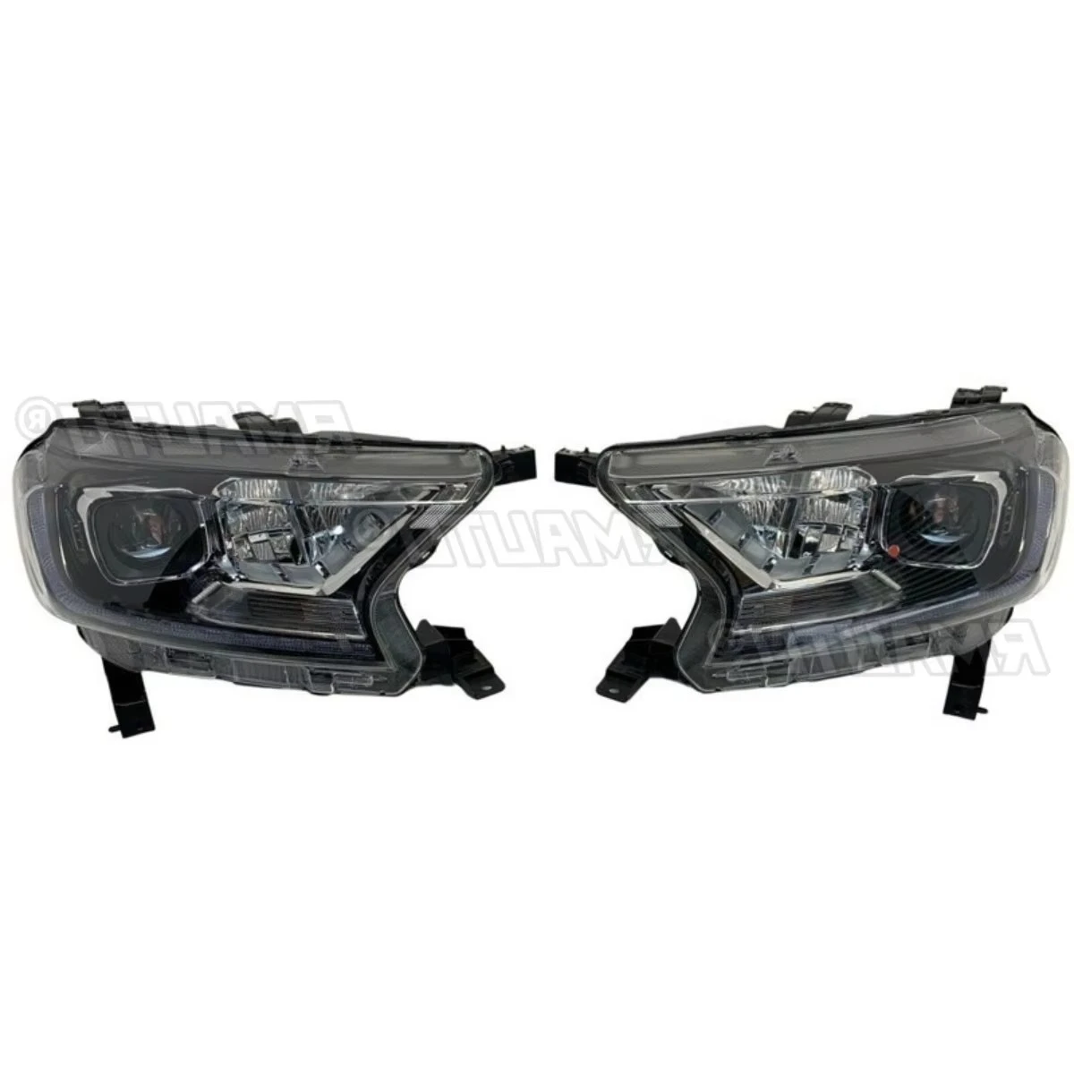 

For Ford Ranger 2018-2022 Left Right Lamp LED Daytime Light Front LED Headlamp Assembly Wide Light Corner Lamp JB3B13E15AA