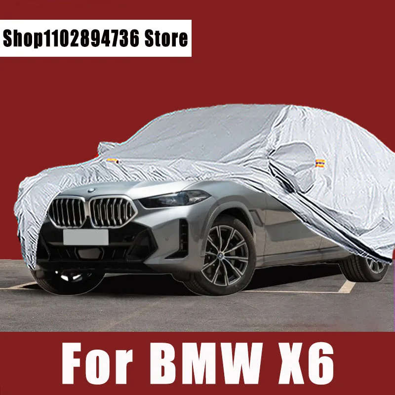 

For BMW X6 Full Car Covers Outdoor Sun uv protection Dust Rain Snow Protective Auto Protective cover