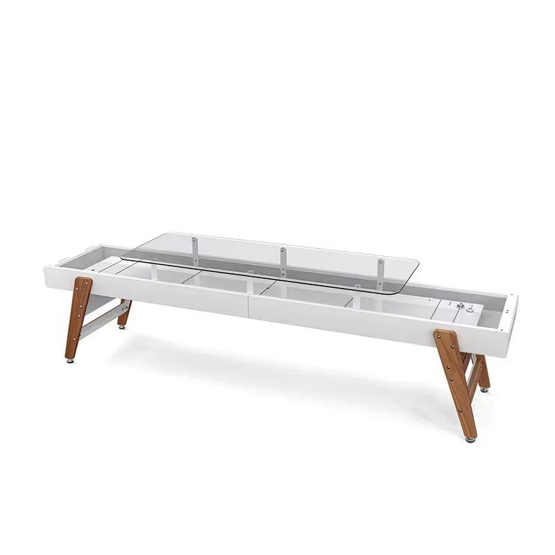 Italian high-end sand pot ball table villa luxury entertainment place Shahutai household tempered glass entertainment table