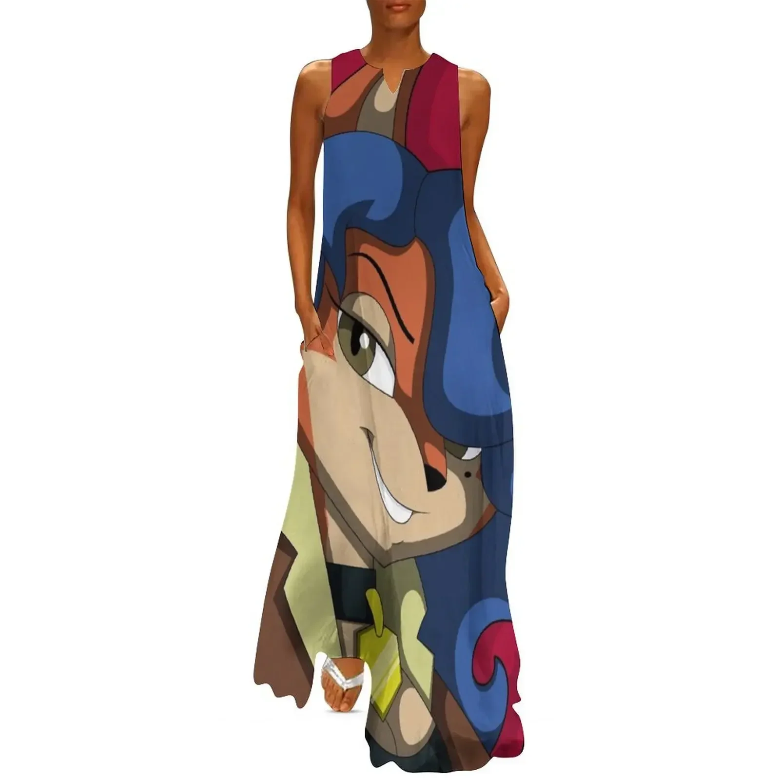 

Japanese Carmelita Fox Long Dress Womens dresses dress for woman birthday dress for women luxury 2025