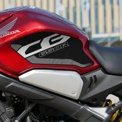 Für honda cb650r 2015-2019 aufkleber motorrad zubehör seite tank pad schutz knie griff traktion