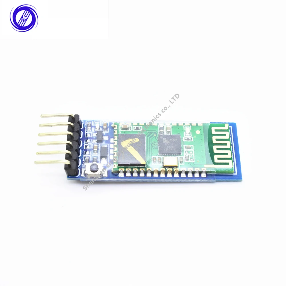 10pcs HC05 HC-05 master-slave 6pin JY-MCU anti-reverse, integrated For Bluetooth serial pass-through module, wireless serial