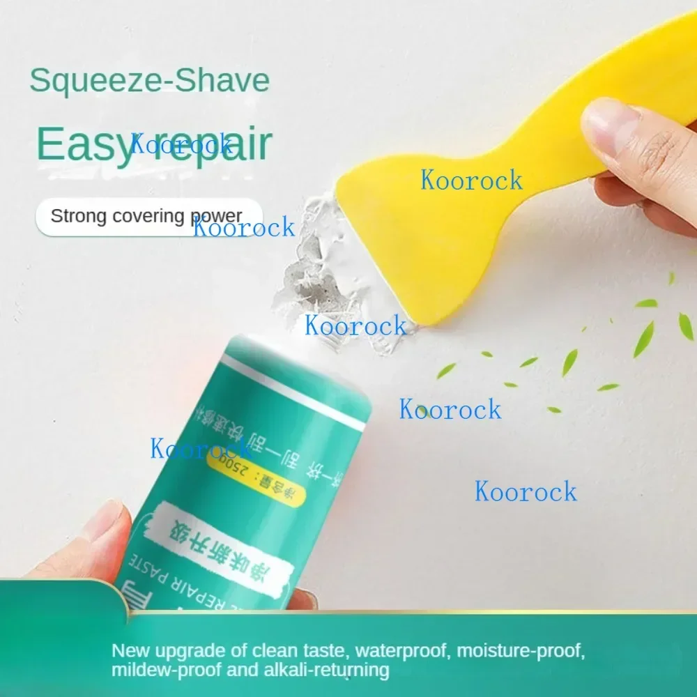 Repair wall plaster, Home decoration putty paste Waterproof mildew proof environmentally friendly wall repair cream