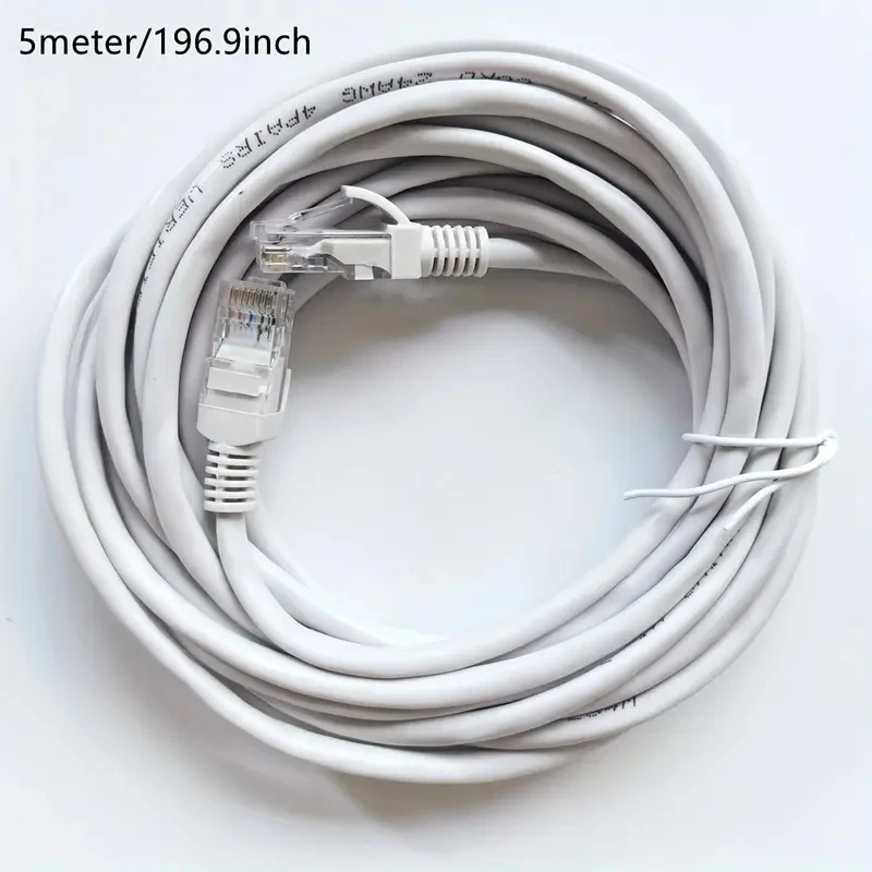 Cat5 Ethernet Cable RJ45 UTP 1000Mbps Network Cord LAN Wire Internet Lead Cord Router Computer Cable 1M/3M/5M/10M/20M/30M
