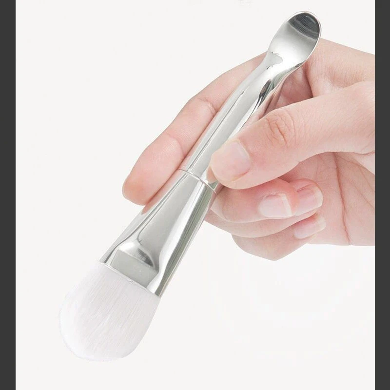 2 pezzi maschera gelatina di bellezza doubleended setole morbide in silicone lavaggio viso fibra detergente viso spazzola detergente viso salone di viaggio