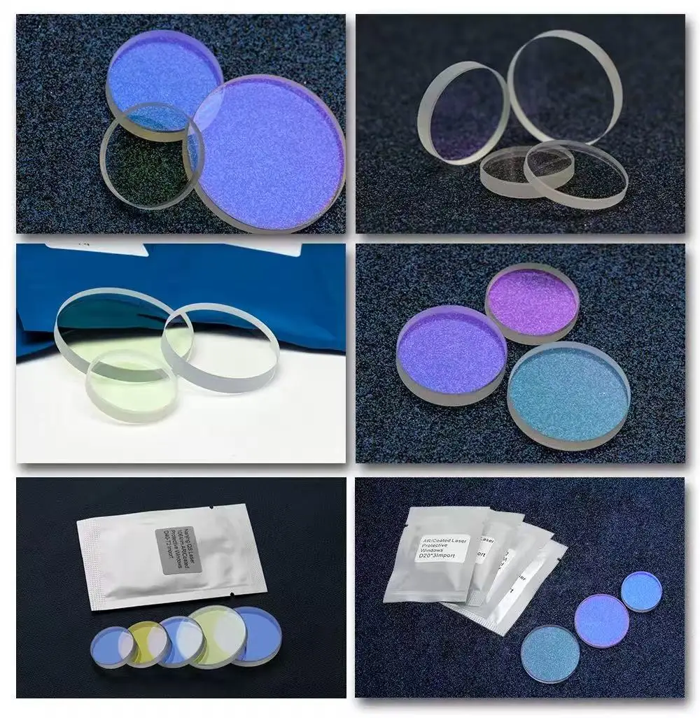 Fiber Optical Laser Protective Window Lens 36*2 37*7 48*2 1064nm Quartz Fused Silica for WSX Bodor Cutting/Welding Head Machine