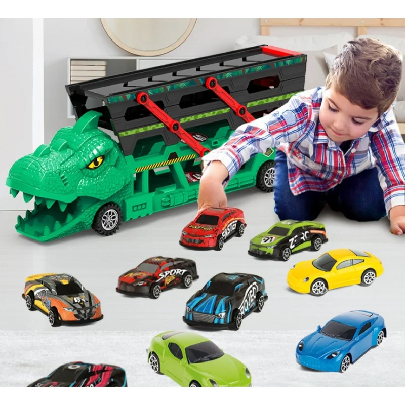 caminhao-de-brinquedo-dobravel-e-deformavel-para-criancas-–-pista-de-lancamento-transporte-inercial-presente-sazonal-para-meninos