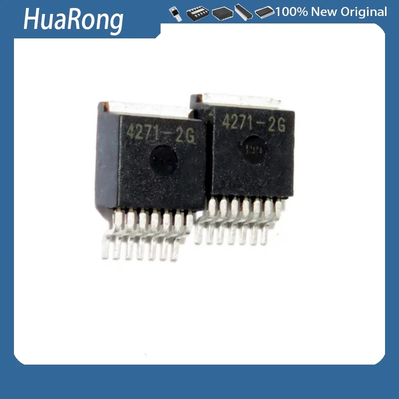 5Pcs/Lot  TLE4271-2G    4271-2G   4271-2   TO263-7 5V 0.55A