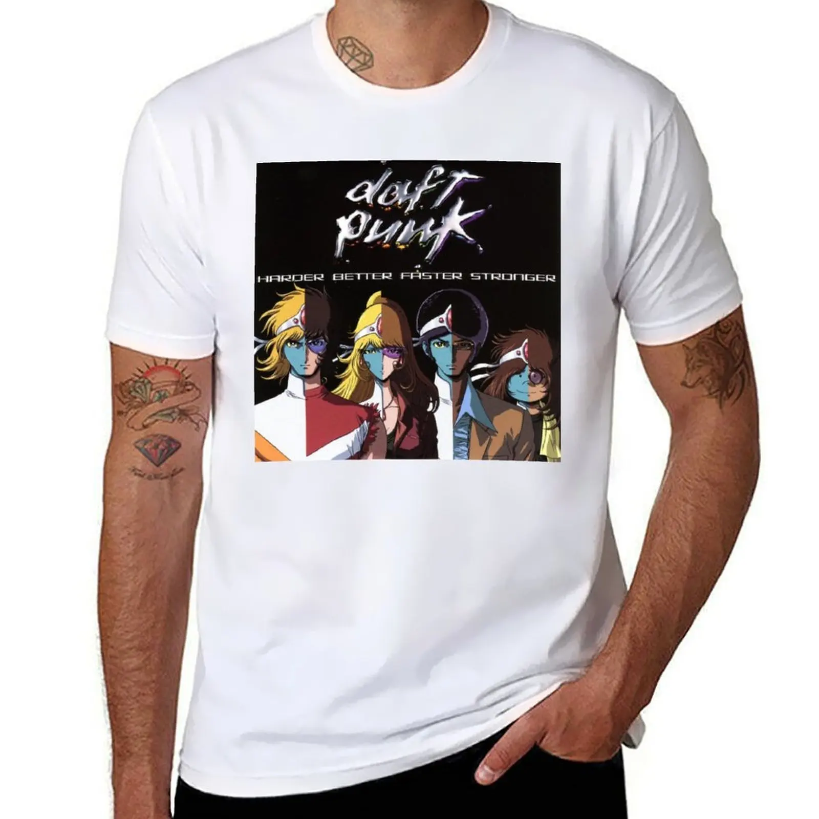 

interstella 5555 - vintage music T-Shirt man t shirt cotton high quality mens graphic t shirts T-Shirt