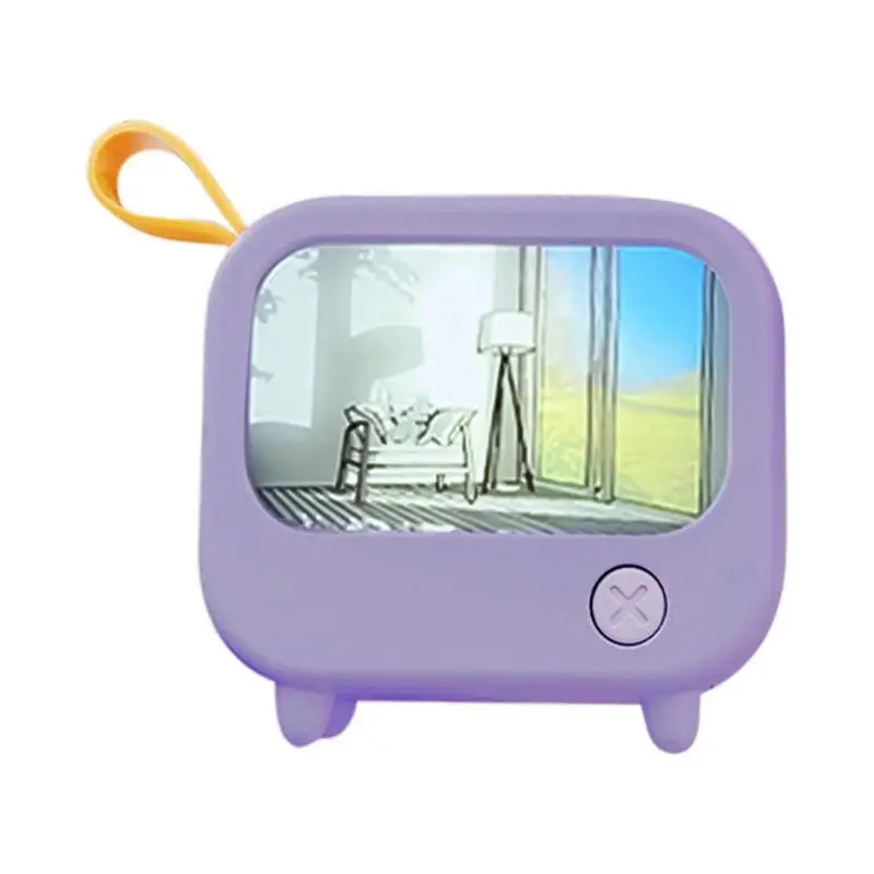 TV Painting Night Light Led Cute Child Learning Table Lamp Room Home Decoration Atmosphere Lighting Mini Desktop Birthday Gift