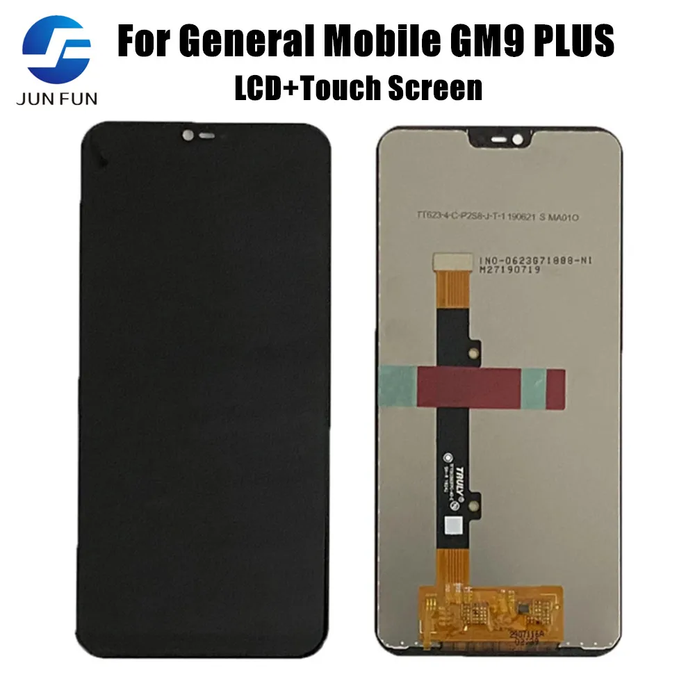 For General Mobile Gm5 plus,GM6, GM8 Go, GM9 Plus LCD Display +Touch Screen Digitizer Assembly Replacement Parts