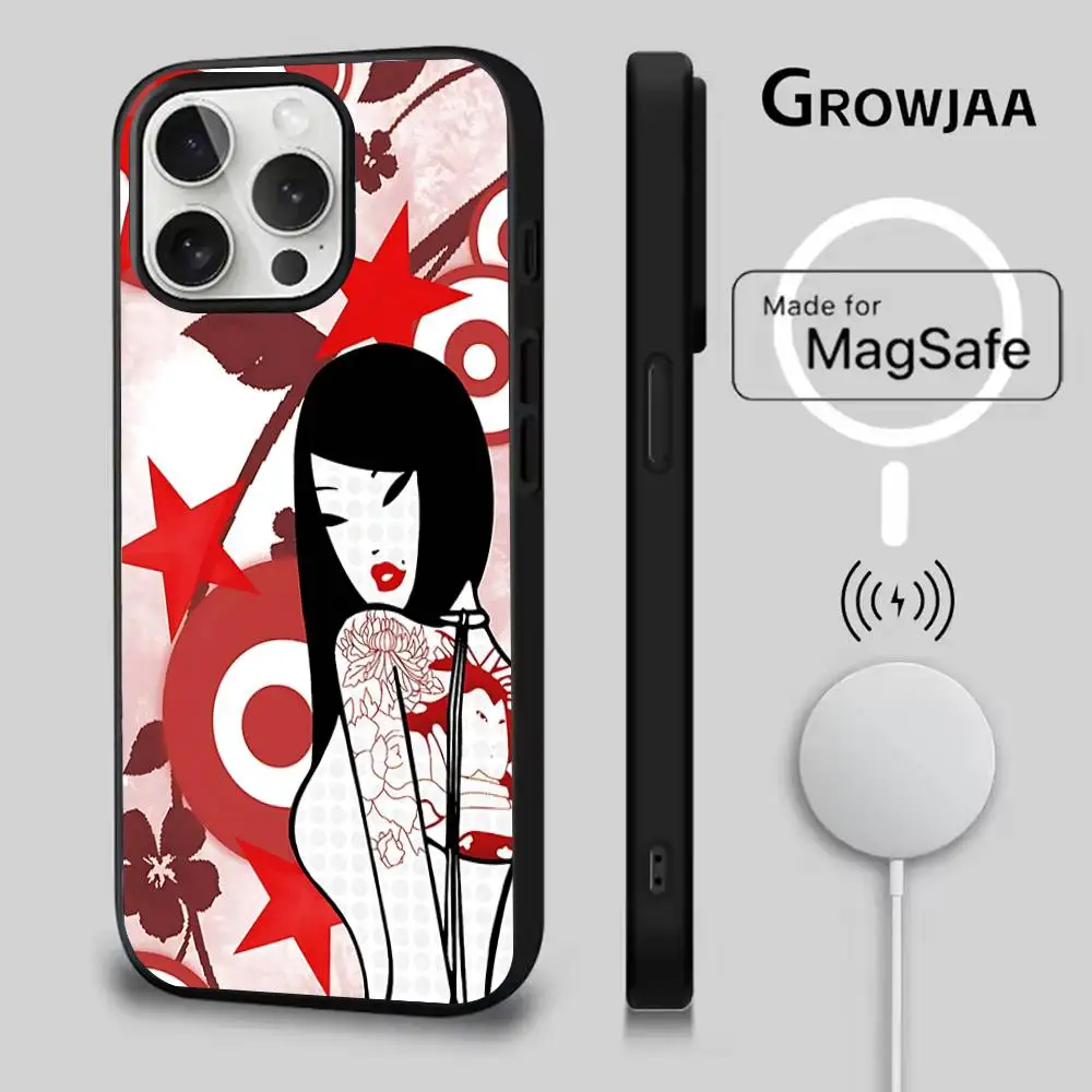 일본 T-Tokidokis 아이폰 케이스 (아이폰 17,16,15,14,13,12,11,Pro,Max,Plus,Mini,SE4,E) 마그네틱 맥세이프 무선 충전 지원