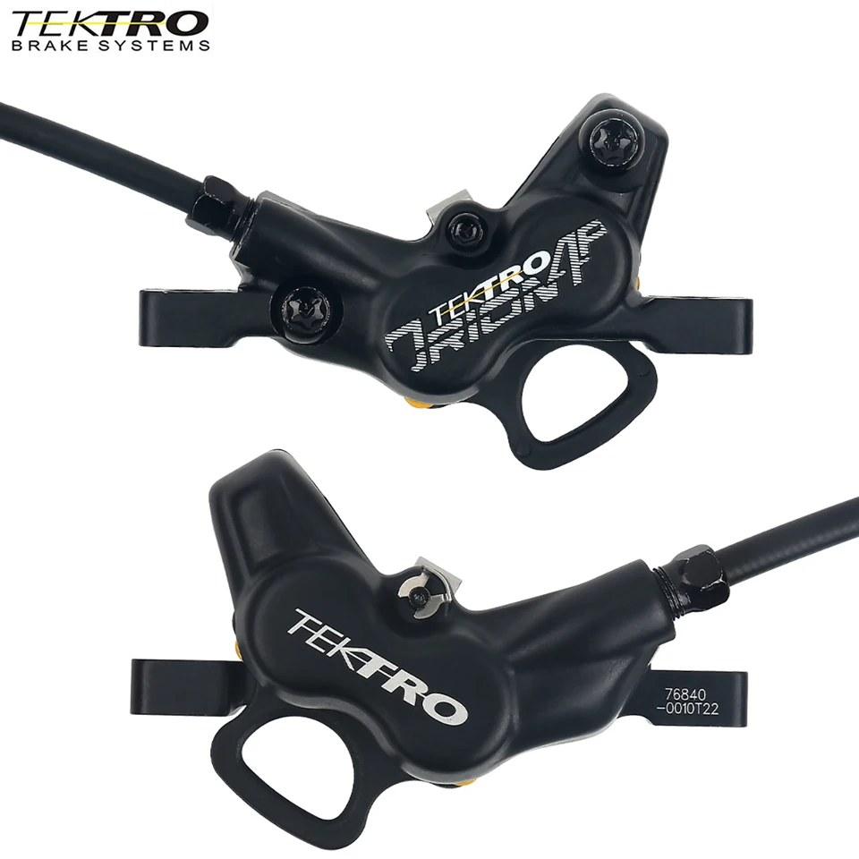 Tektro-マウンテンバイク用油圧ブレーキディスク,4ピストン,hd-m745