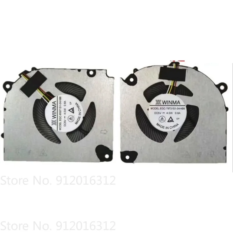 New CPU GPU Fan for ACER Shadow N24JC1 N24JC2 SH16-71-5G41 Cooler Fan