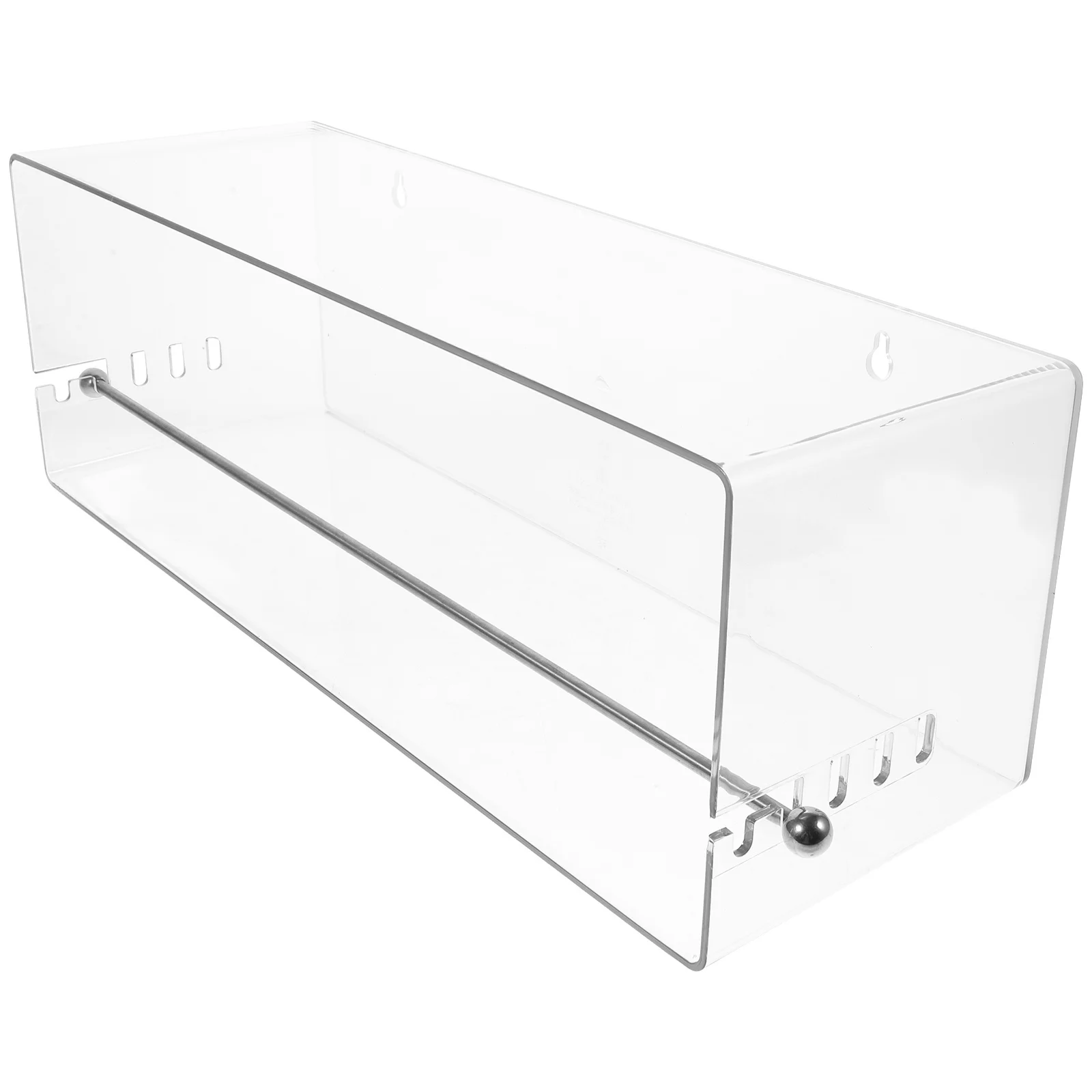 

Craft Ribbon Organizer Clear Plastic Storage Tool Ribbon Spool Holder for Craft Room Retail Shop and Flower Shop