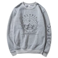 Velaris Sweatshirt with Sleeve Print Shirt ACOTAR Merch Sarah J Maas Sweater City of Starlight Pullover Feyres Tattoo Sweatshirt - Image 6