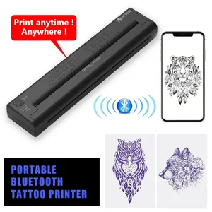 Profissional Portátil Tatuagem Transferência Impressora, Kit Máquina, Rede Sem Fio, Estêncil Térmico, Desenho De Linha, Copiadora, ATS886 10 principais vendas máquina copiadora profissional - №7