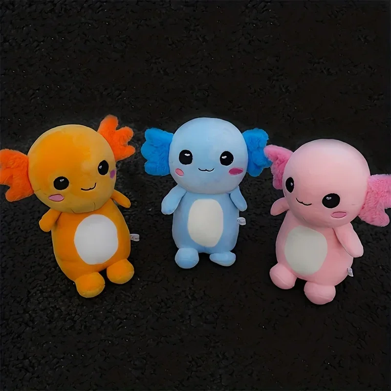 Juguete de peluche Axolotl, juguete de peluche Axolotl, anfibios de Ambystoma, decoración del hogar, fiesta de cumpleaños, versión de paquete