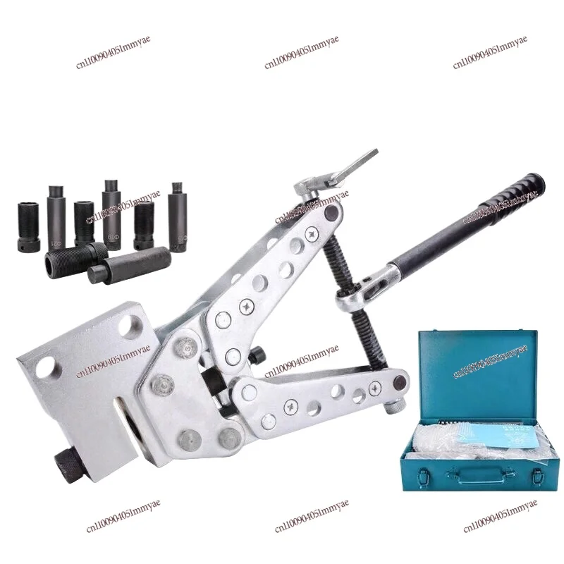 

Manual Angle Iron Opening Machine Flat Iron Copper Aluminum Sheet Punching Machine