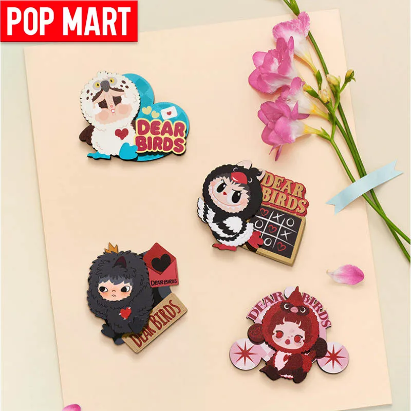 

2026 POP MART Genuine Dear Birds Fridge Magnet Blind Box Cute Trendy Home Decor Collectible Mystery Box Gift for Home Decoration