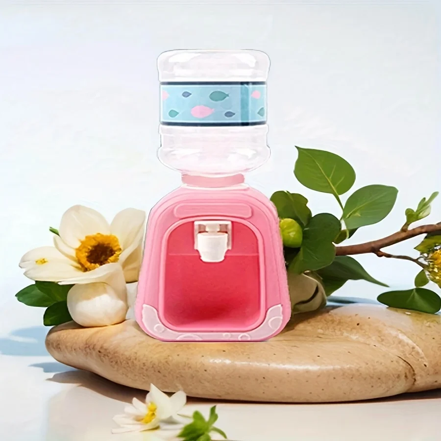 1pc Children\'s fun mini drinking machine toy mini bucket plastic lotion bottle
