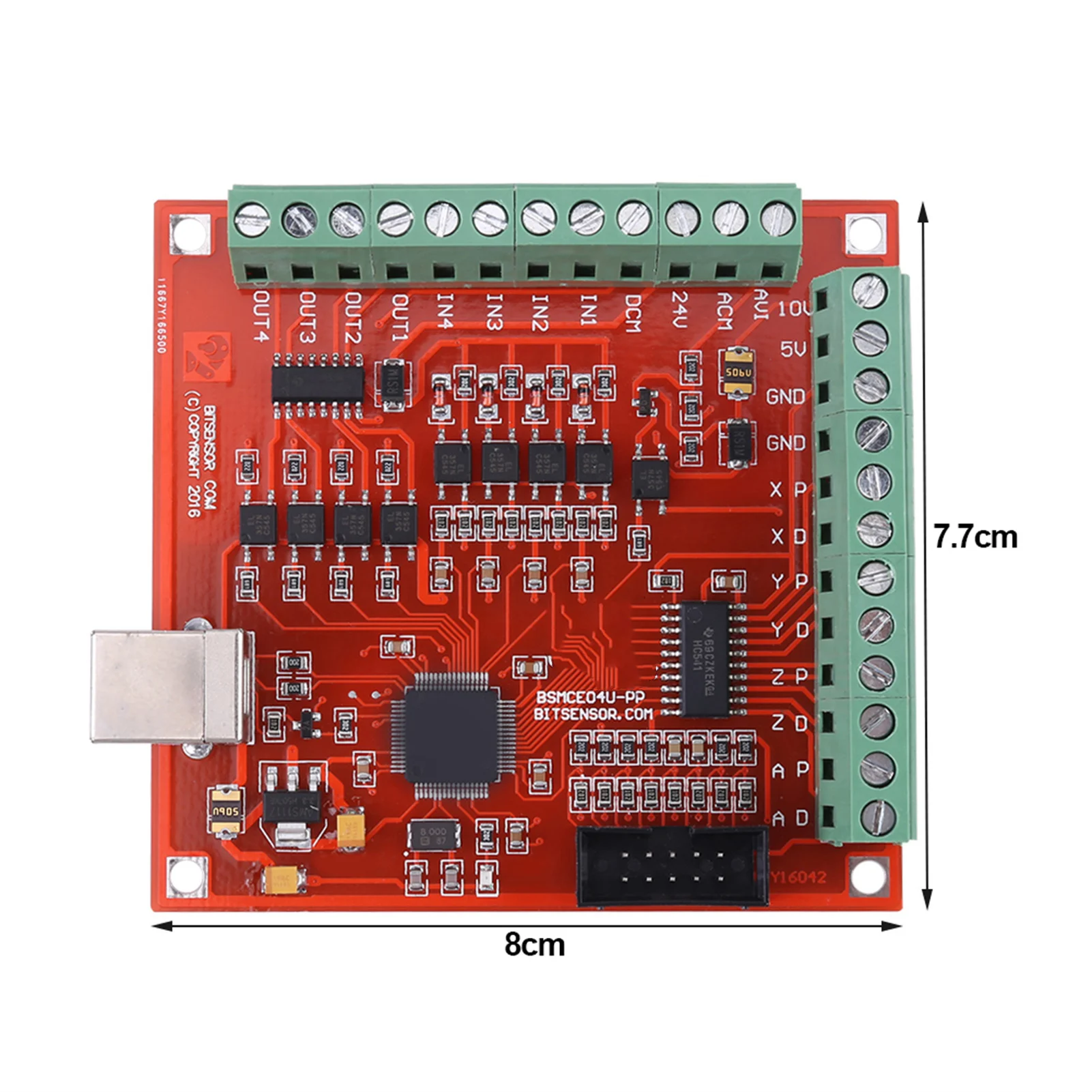 Breakout Board CNC USB MACH3 100Khz 4 Axis Interface Drive Motion Controller Flying Carving Card Engraving Machine Motherboard