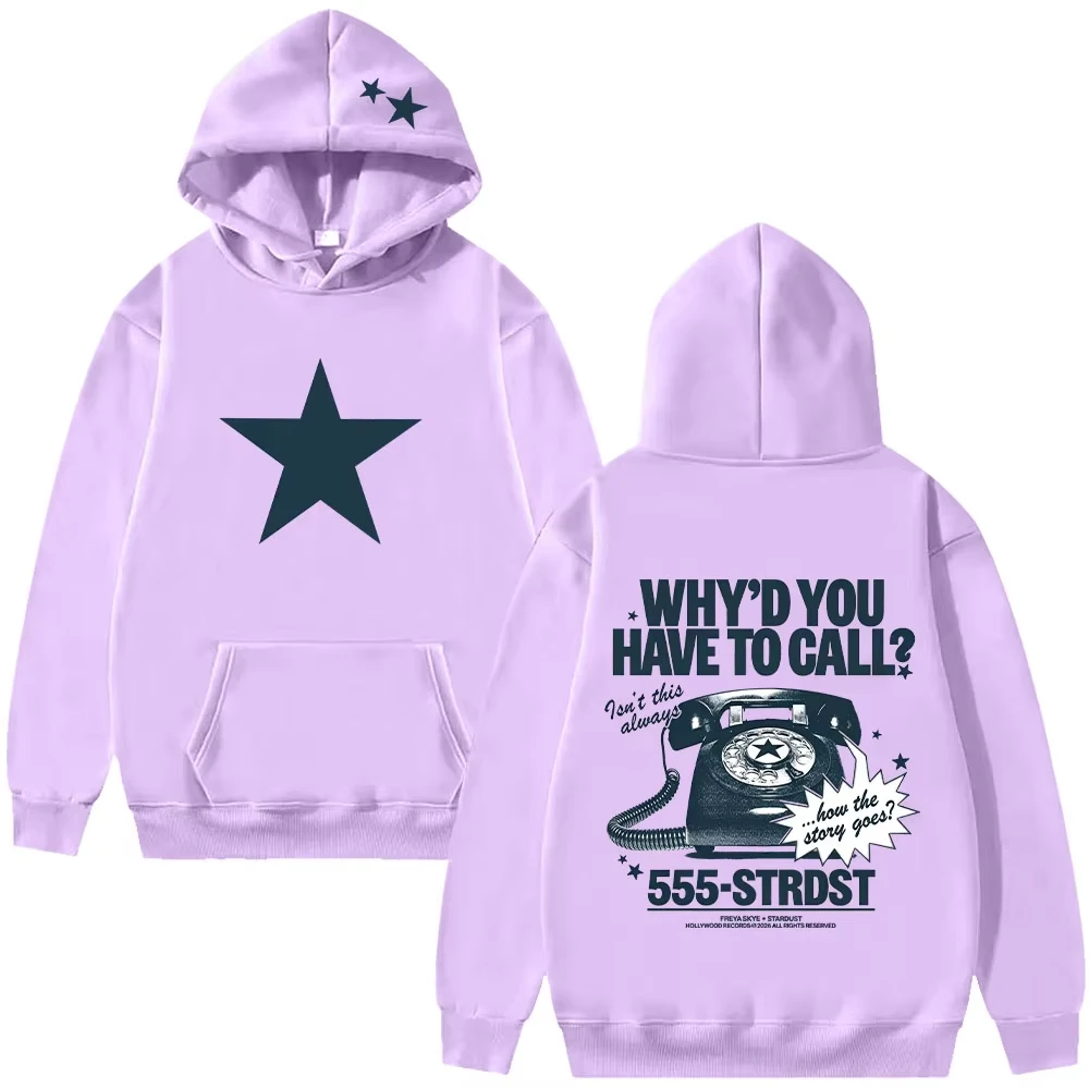 Freya Skye Hoodie Vintage Cartoon Print Hoodies Damen Herren Lässige Langarm-Kapuzenpullover High Street Y2K Streetwear – Detail 15