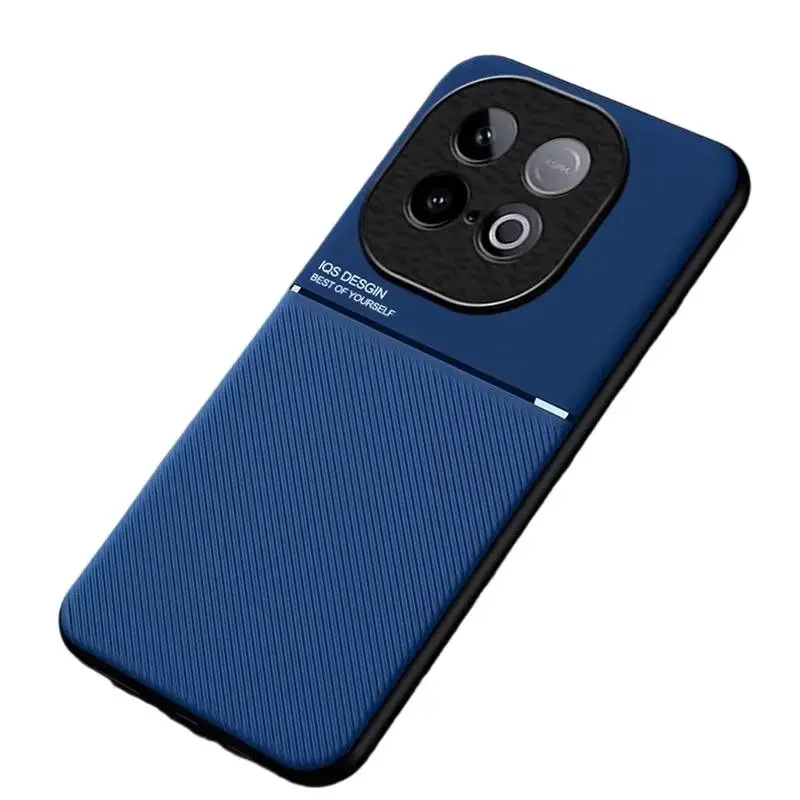 

For VIVO IQOO Neo 10 China Z10 5G Case Magnetic Plate Leather Plexiglass Protect Frame Shell For IQOO 13 Neo10 Z 10 Back Cover