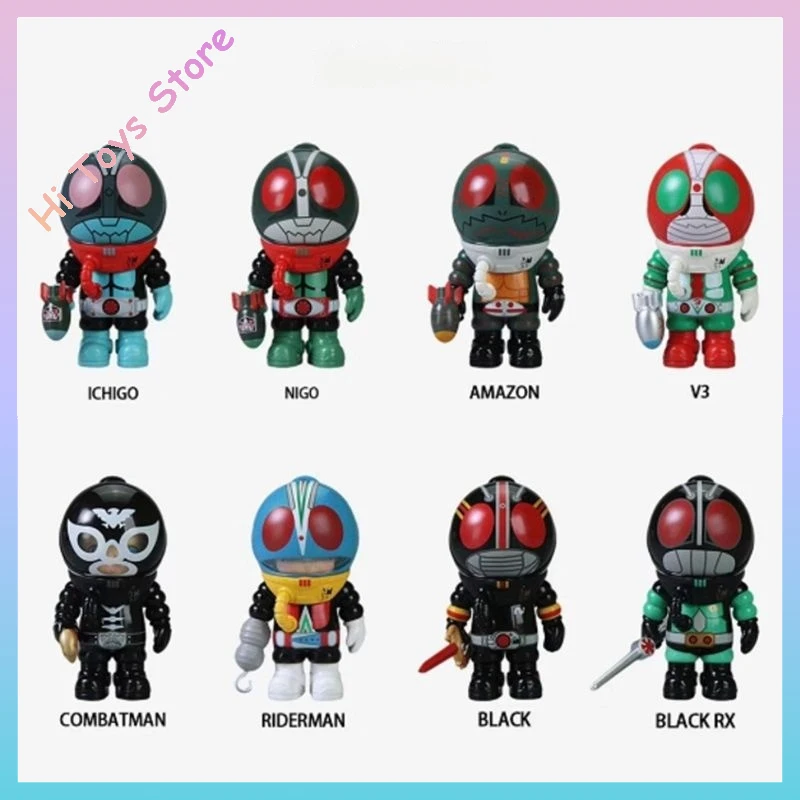 

In Stock Samsam Original Kamen Rider Blind Box Co Branded Series Mystery Box Kamen Rider Dolls Children Toys Birthday Gift
